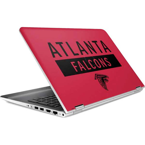 NFL Atlanta Falcons Red Performance Series HP Pavilion Skin